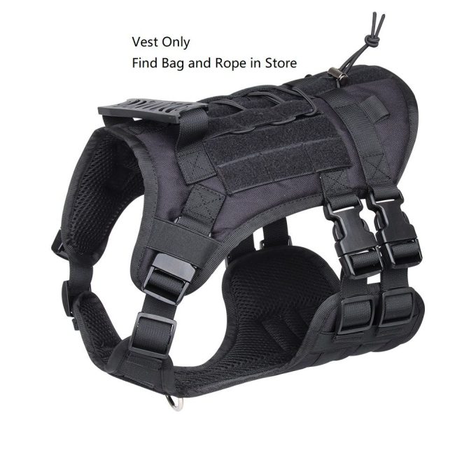 Universal Outdoor Dog Harness With Pet Leash And Snap Shackle Hitched Loop For Dogs - Image 137