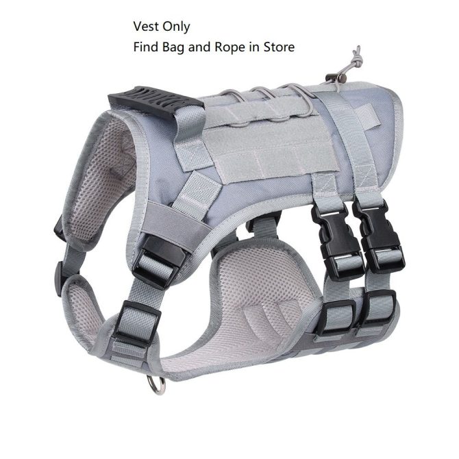 Universal Outdoor Dog Harness With Pet Leash And Snap Shackle Hitched Loop For Dogs - Image 141