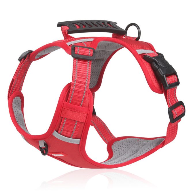 No Pull Pet Harness For Dog & Cat; Adjustable Soft Padded Large Dog Harness With Easy Control Handle - Image 40