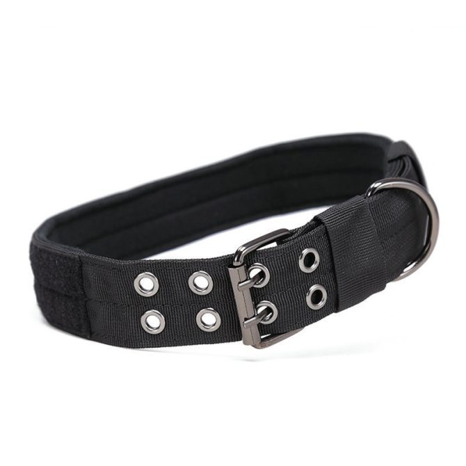 Super strong large dog collar with D-Ring & Buckle Collars Medium sized dog Golden haired horse dog Fierce dog collar - Image 9