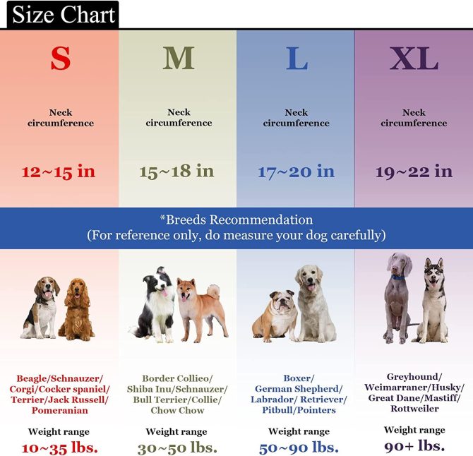 Reflective AirTag Dog Collar; ivienx Apple Air Tag Heavy Duty Dog Collar [Wide] Padded Pet Collar with AirTag Case Holder Accessories for Small Medium Large Dogs - Image 94