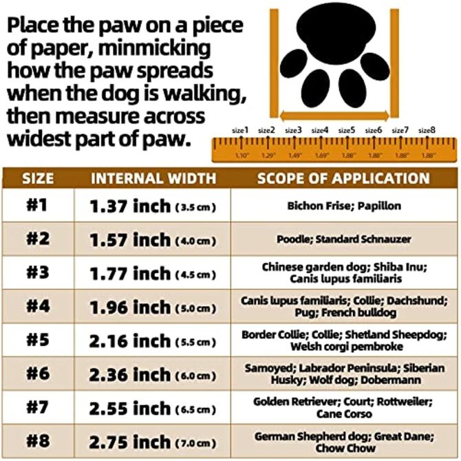 Dog Boots Breathable Dog Shoes for Small Medium Large Dogs; Waterproof Anti-Slip Puppy Booties Paw Protector for Hot Pavement Winter Snow Hiking with Reflective Straps 4PCS - Image 186