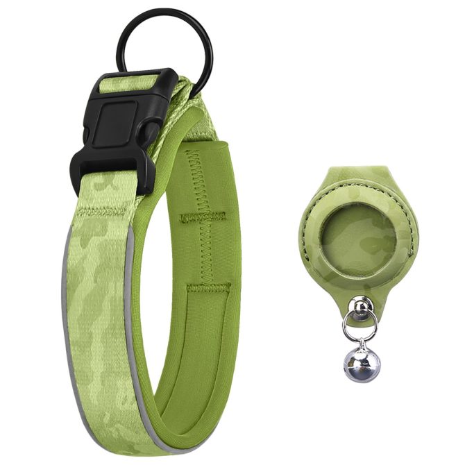 Cross-border new dog collar airtag locator anti-lost pet collar; Pet Collar with AirTag Case Holder - Image 131