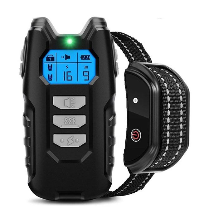 Dog Training Collar; Shock Collar for Dogs with Remote; Rechargeable Dog Shock Collar; 3 Modes Beep Vibration and Shock Waterproof Bark Collar for Small; Medium; Large Dogs - Image 2