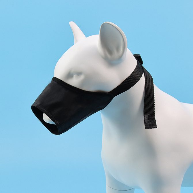 2pcs Dog Mouth Cover Adjustable Anti bite; Anti bark; Anti accidental Eating Dog Mask Pet Supplies Wholesale - Image 5