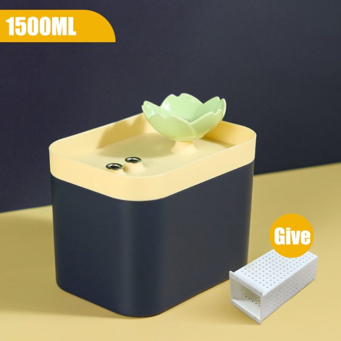 1.5L Auto Cat Water Fountain Filter USB Electric Mute Cat Drinker Bowl Recirculate Filtring Drinker Dog Pet Drinking Dispenser - Image 22