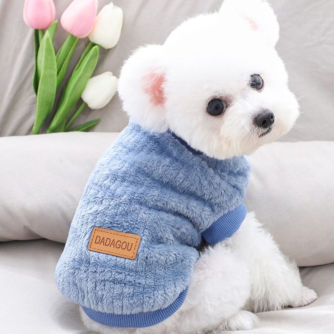 Pet Sweater; Warm Winter Plush Dog Sweater Knitwear Cat Vest; For Small & Medium Dogs - Image 31