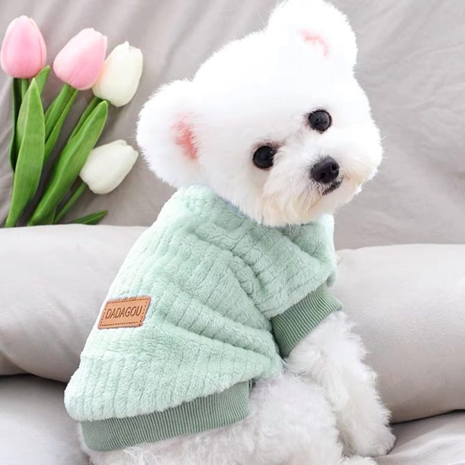 Pet Sweater; Warm Winter Plush Dog Sweater Knitwear Cat Vest; For Small & Medium Dogs - Image 34