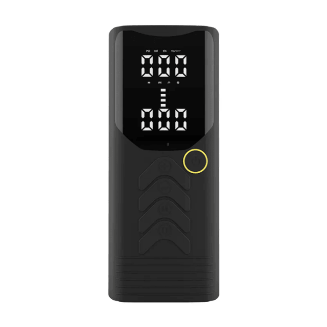 PSP0085 Handheld car tire inflation pump 22 cylinder rapid air compressor 150PSI bicycle tire inflation machine, intelligent display screen, 12V automobile tire air pump