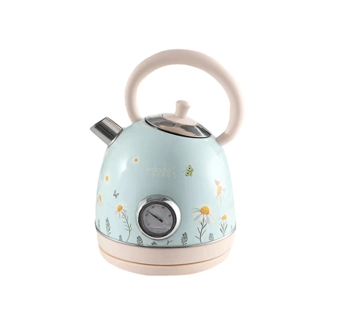 PS3018N2T    1850W Electric kettle, instrument thermometer kettle, flower watermark painted kettle quick boiling water heater SUS304 LED lamp capacity 1.8L wide outlet design - Image 28