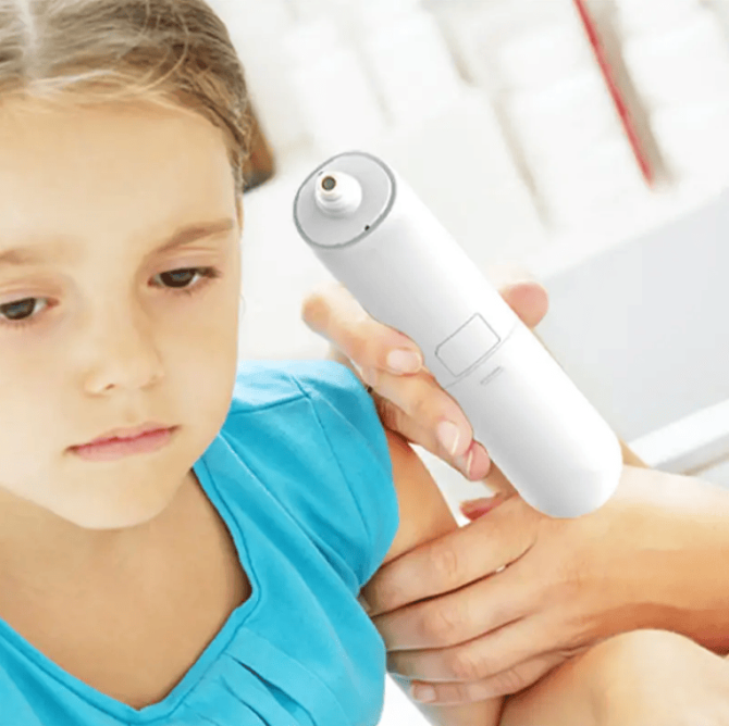 PSUFR201 baby children digital thermometer adult infrared forehead / ear temperature thermometer non-contact human infrared thermometer 1 second fast read LED display - Image 9