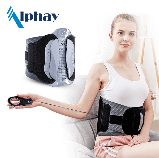 PSYGAH6M back support belt half rigid waist support spine support waist anchor air traction pressure belt, decompression back stent traction sciatica waist traction - Image 11