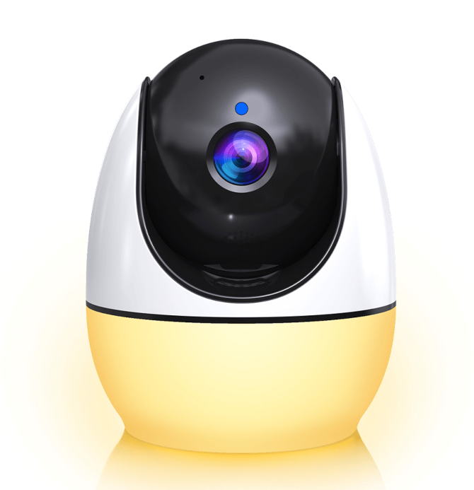PSABM200S Baby Motion Monitor Temperature Monitor Micro SD (4-32GB) option 4.3Inch IPS IR Night Vision Video Dual Audio HD 1920 * 1080 - Image 2
