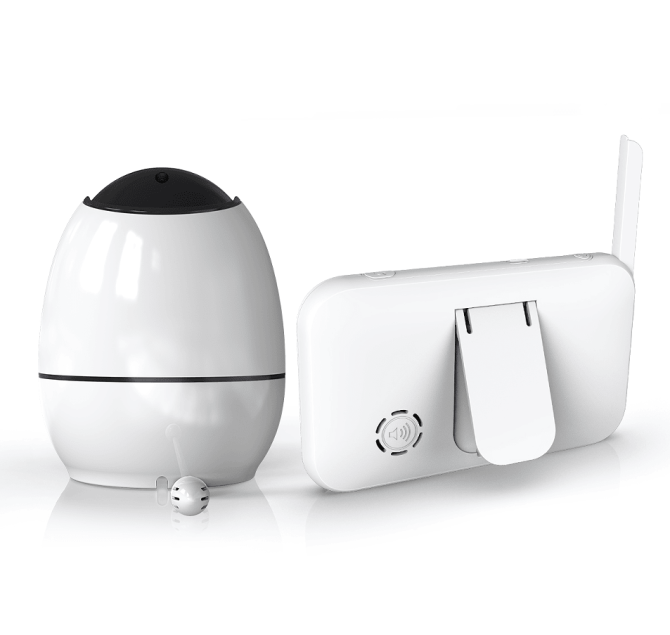PSABM200S Baby Motion Monitor Temperature Monitor Micro SD (4-32GB) option 4.3Inch IPS IR Night Vision Video Dual Audio HD 1920 * 1080 - Image 3