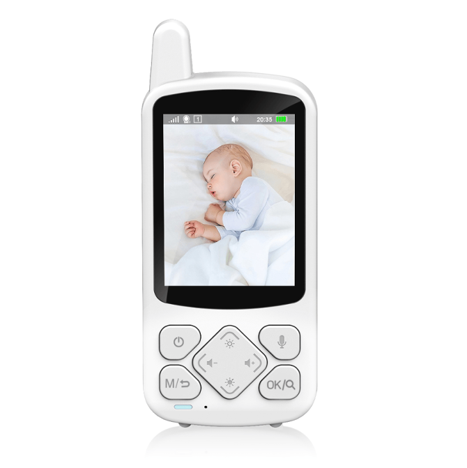 PSABM800 Video Baby Monitor Remote Camera VOX 2.8 Inch IPS Temperature Monitor Infrared Night Vision Camera bidirectional Audio HD 1280 * 720P - Image 2