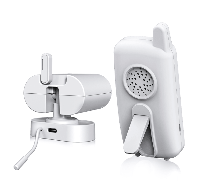 PSABM800 Video Baby Monitor Remote Camera VOX 2.8 Inch IPS Temperature Monitor Infrared Night Vision Camera bidirectional Audio HD 1280 * 720P - Image 4