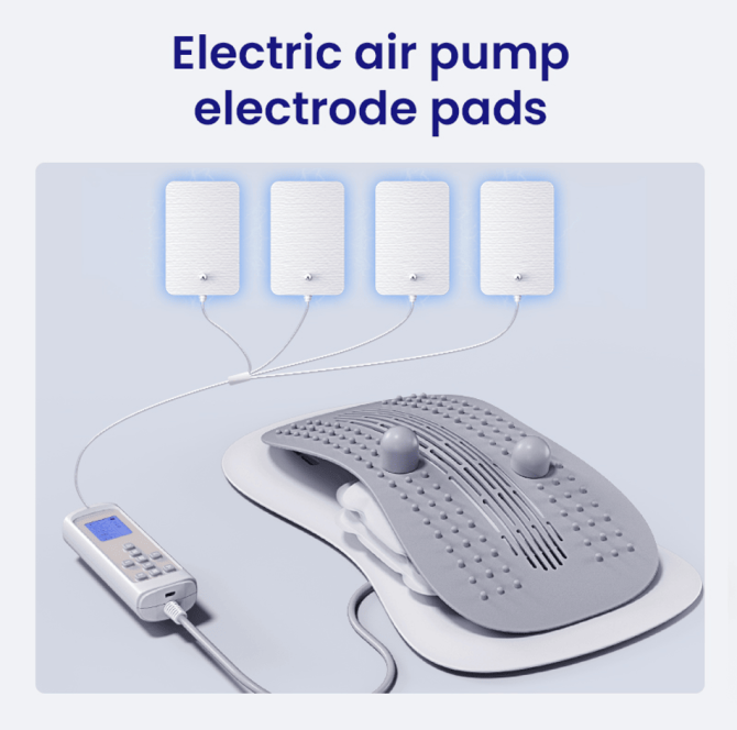 PSYHY20A lumbar fixator electric lumbar retractor, low and medium frequency pulse therapy constant temperature hot compress massage, air bag dynamic massage - Image 9