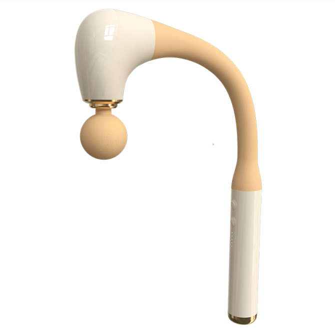 PSJMQ8 Handle arc massager EMS massage 1500 mAh, long handle fascia grab massage endurance 3h multi-contact matrix massage - Image 8