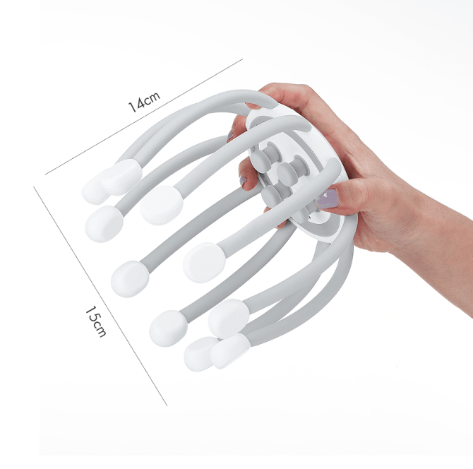 PSIH6W head massage device decompress to help sleep massage knead head 5 kinds of massage 14 massage head line massage matrix - Image 12