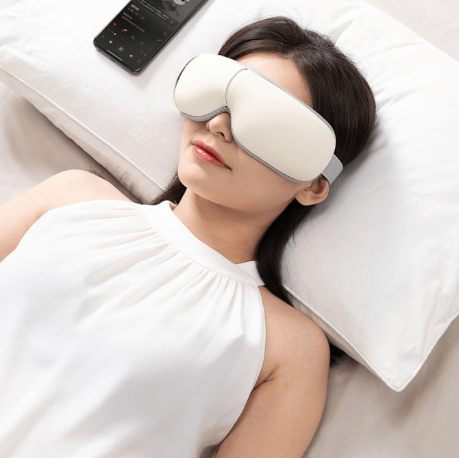 PSQNA7 Eye massager 6 kinds of massage battery capacity 1100 mAh endurance 2h 14 massage head multi-contact eye matrix massage - Image 7