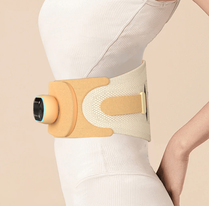 PSHZY5 Waist massager EMS massage 360° surround support dynamic massage 2600 mAh endurance 2h multi-touch waist matrix massage - Image 8