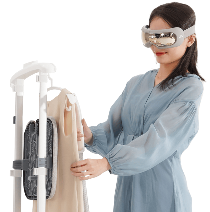 PSQNA6 Eye massager 6 kinds of massage battery capacity 1100 mAh endurance 2h constant temperature hot compress 14 massage head multi-contact eye matrix massage, - Image 10