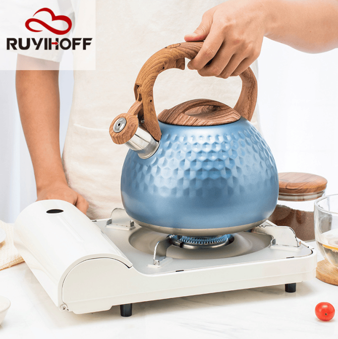 LCW183A3L induction cooker horn kettle electric pottery kettle kettle large capacity 3L hot kettle does not contain BPA pot body thickness 0.35mm, Nordic American one key open kettle gas stove kettle - Image 3
