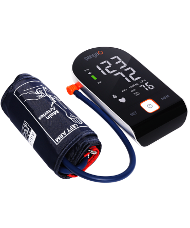 PS800B19L Automatic arm digital sphygmomanometer LCD63x82 time and date show the sphygmomanometer automatically off for 30 seconds 90 measurements