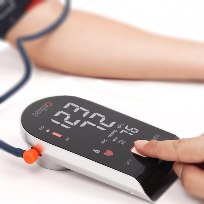 PS800B19L Automatic arm digital sphygmomanometer LCD63x82 time and date show the sphygmomanometer automatically off for 30 seconds 90 measurements - Image 9