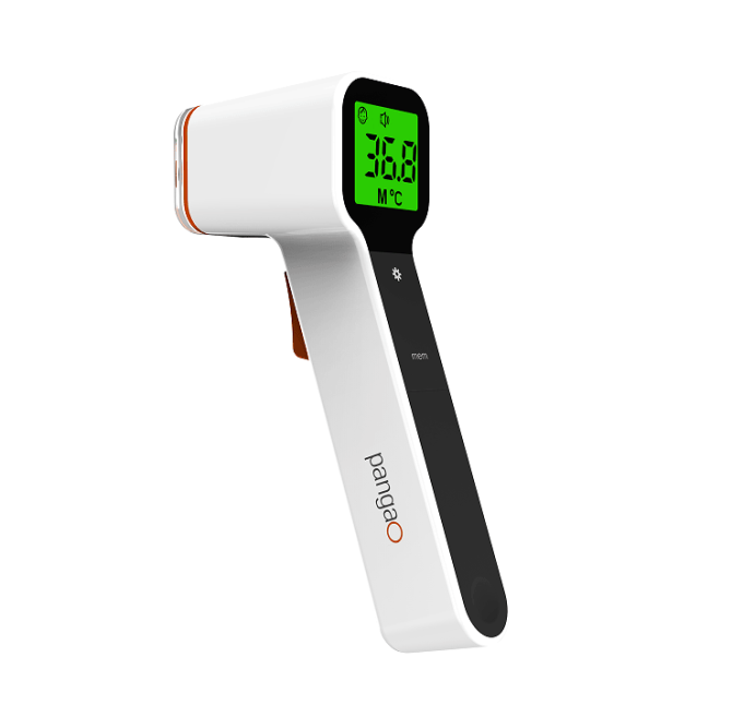 PSIRT1618 non-contact human infrared thermometer automatically closed 15 seconds 32 measurements high precision medical fever alarm ear / forehead / object infrared thermometer children thermometer