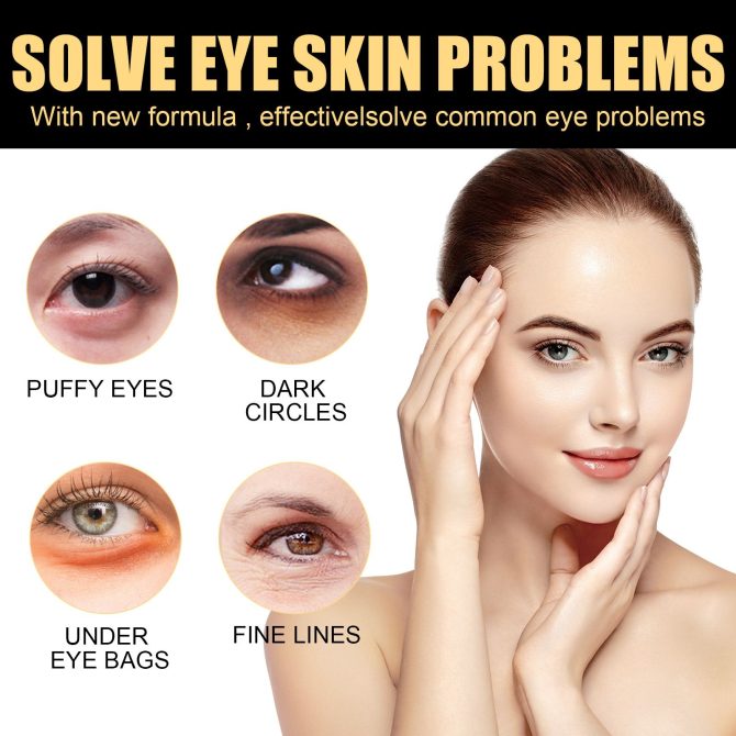 Instant Firming Eye Cream Firming Skin Around Eyes Reduce Dark Circles Eye Bags Moisturizing Eye Massage Cream Skin Care 15ml - Image 2