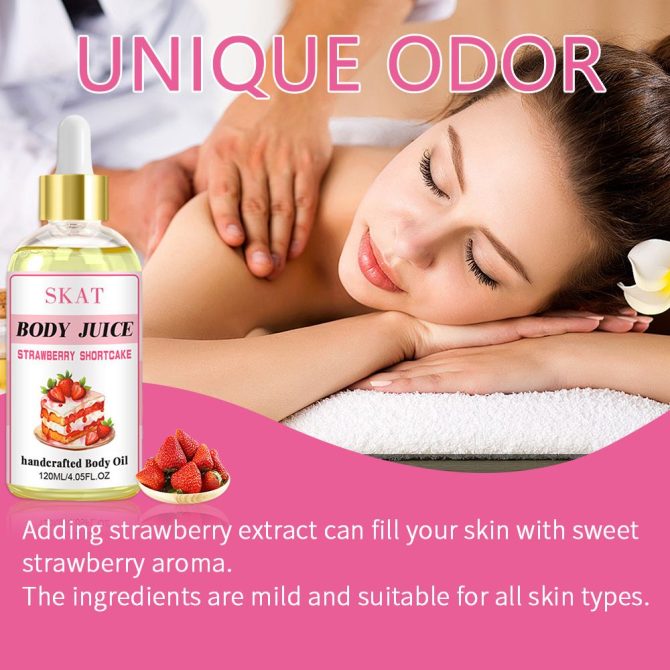 SKAT Body Essence Oil Moisturizing Nourishing Fragrance Brightening Moisturizing Body Lotion Essence Body Oil - Image 3