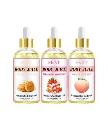 SKAT Body Essence Oil Moisturizing Nourishing Fragrance Brightening Moisturizing Body Lotion Essence Body Oil