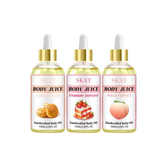 SKAT Body Essence Oil Moisturizing Nourishing Fragrance Brightening Moisturizing Body Lotion Essence Body Oil - Image 13