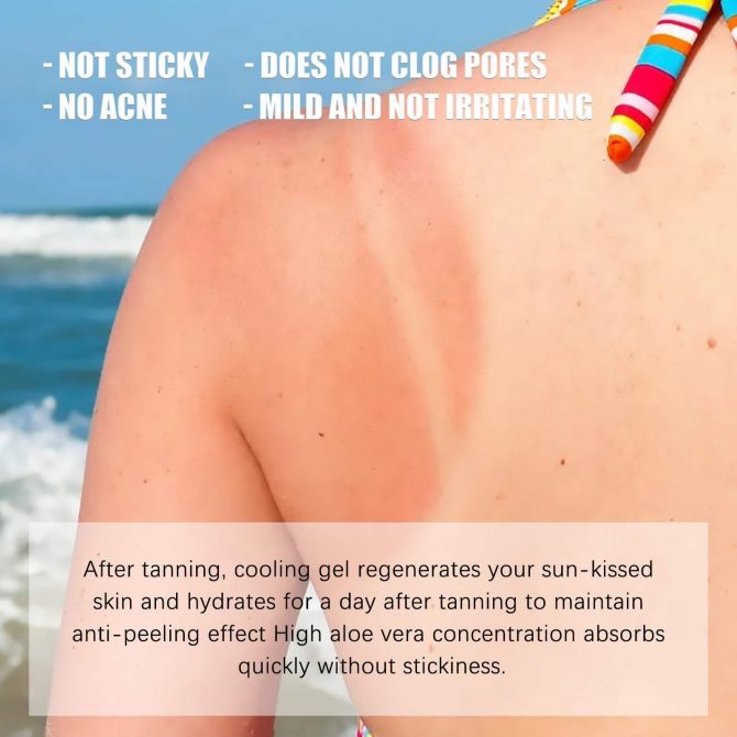 Tanning Cream
Aloe Vera Gel Summer Beach Skin Sunburn Care Gel CF8lBh5+ - Image 4