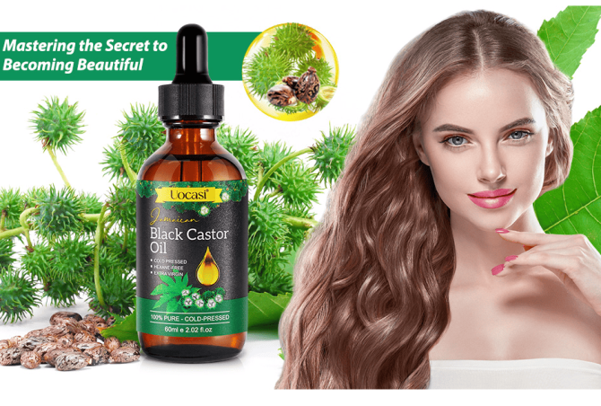 PSKC1016  Hair Care Castor Oil Capacity 60ml*2 Sales 1*2pc Vitamin E Promotes Hair Growth, Eyebrow Nourishment and Skin Moisturizing Stimulate Eyelashes, Eyebrows and Hair Growth. Anti-solid hair, - Image 8
