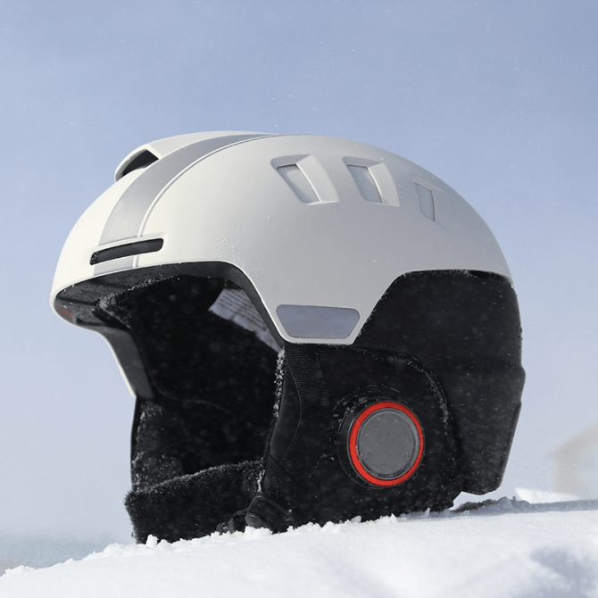 Ski sports intelligent Bluetooth helmet (WIFI + APP, phone answering, sound navigation, MP3 music + one-button intercom + SOS automatic alarm + two-way reminder) - Image 2