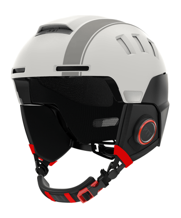 Ski sports intelligent Bluetooth helmet (WIFI + APP, phone answering, sound navigation, MP3 music + one-button intercom + SOS automatic alarm + two-way reminder)