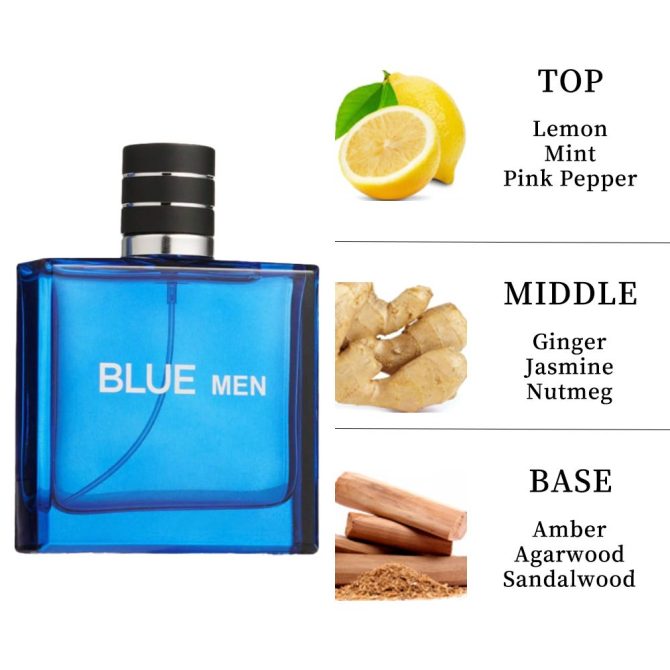 3.4 Fl Oz Men's Eau De Toilette Spray - Men's Cologne - Fresh & Citrus Masculine Scent - With Lemon, Mint, Aldehydes And Pink Pepper - Medium Intensity Perfume, Perfect For Dating, - Image 13