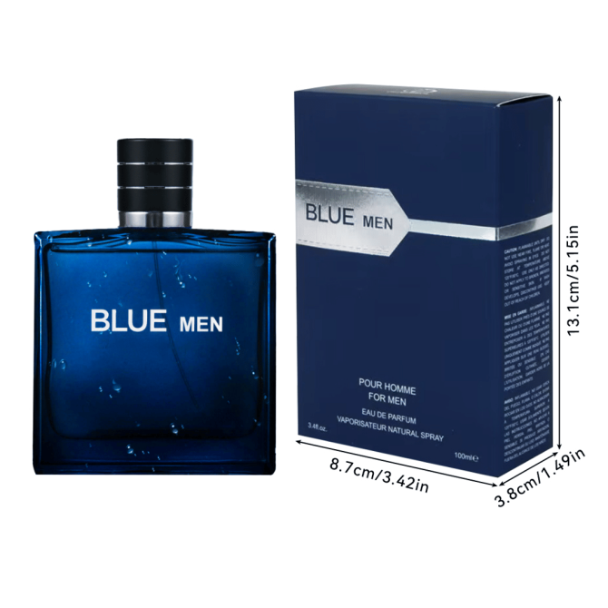 3.4 Fl Oz Men's Eau De Toilette Spray - Men's Cologne - Fresh & Citrus Masculine Scent - With Lemon, Mint, Aldehydes And Pink Pepper - Medium Intensity Perfume, Perfect For Dating, - Image 14