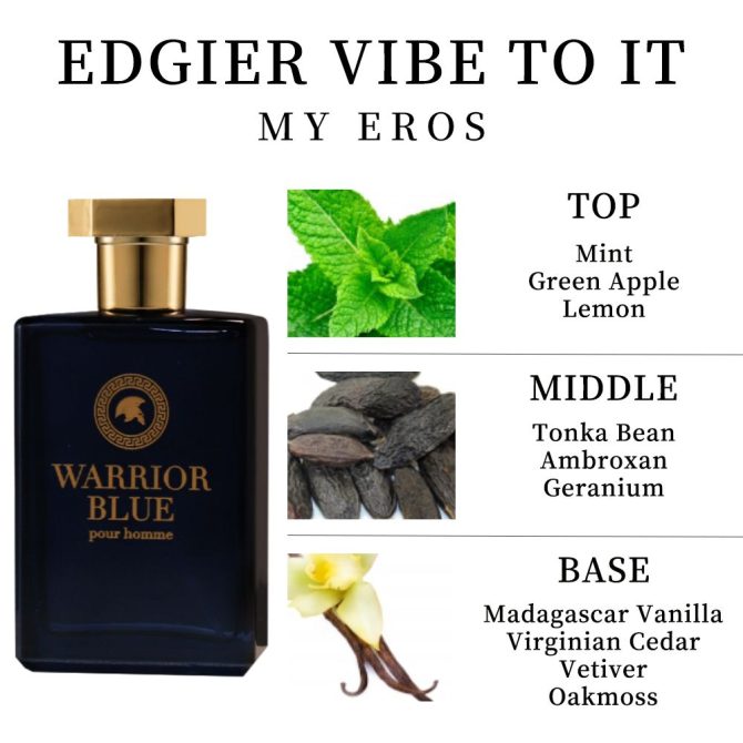 3.4 Fl Oz Men's Eau De Toilette Spray - A Aromatic Fougere Fragrance For Men- With Mint, Green Apple And Lemon - Medium Intensity Perfume - Image 2