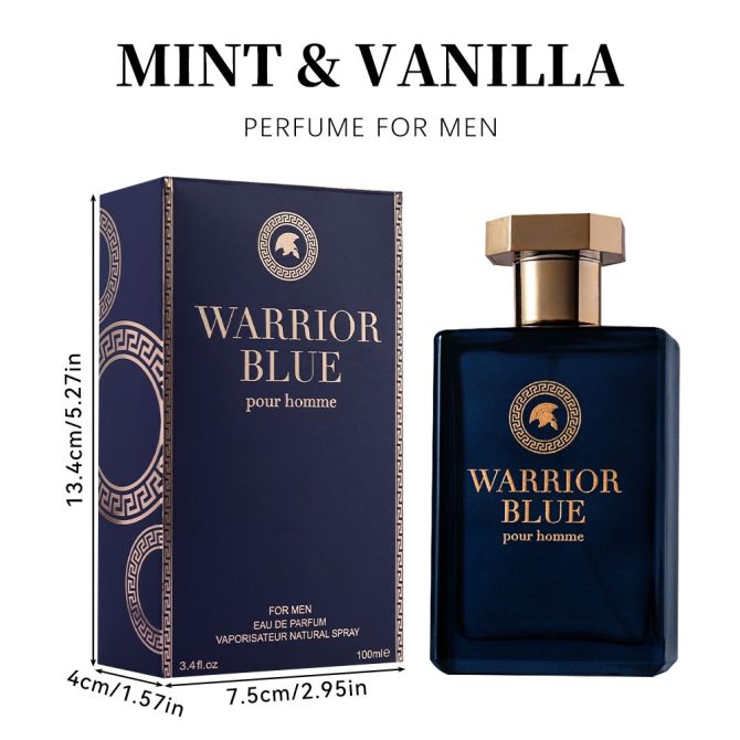 3.4 Fl Oz Men's Eau De Toilette Spray - A Aromatic Fougere Fragrance For Men- With Mint, Green Apple And Lemon - Medium Intensity Perfume - Image 10