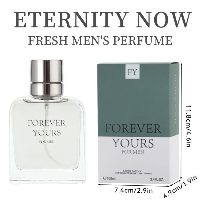 3.4 Fl Oz Men's Eau De Parfum Spray - a Amber Fougere fragrance for men- With Coconut Nectar,Star Anise and Ginger - Medium Intensity Perfume - Image 10