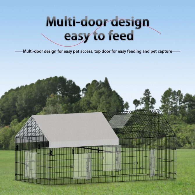 pointed wire chicken coop for poultry breeding - Image 7