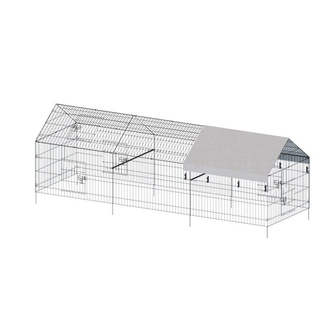 Poultry farming outdoor metal chicken coop - Image 2