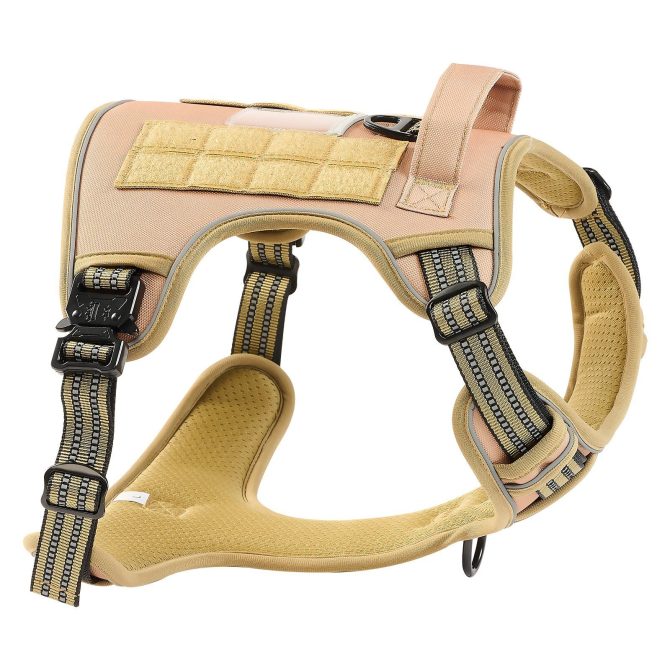 Dog Harness for Large Dogs No Pull Tactical Dog Harness Adjustable Pet Vest - Image 11