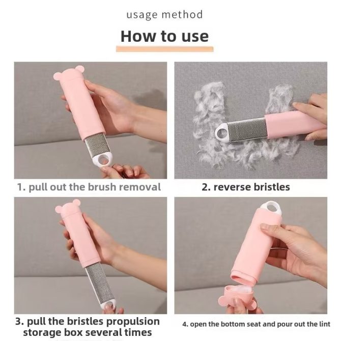 Premium Lint Roller,It can clean up hair on clothes, sofas, and pet hair all at once. With long - lasting stickiness and a wide variety of styles. - Image 6