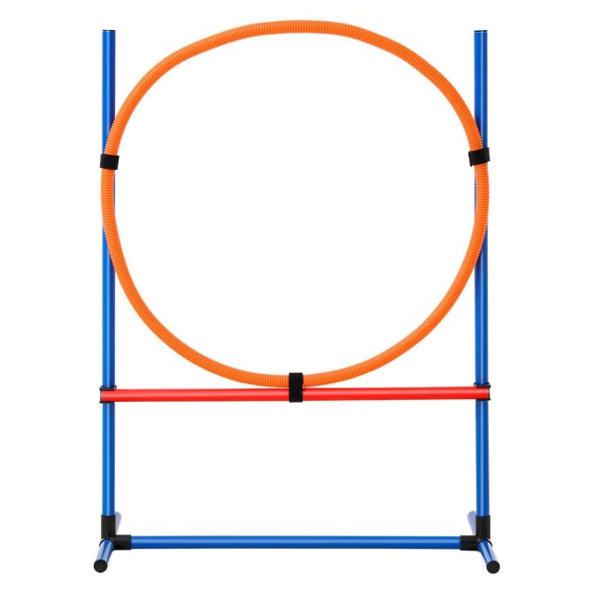 VEVOR Dog Agility Training Equipment 4 PCS Set Hurdles and Jump Ring Obstacle - Image 11