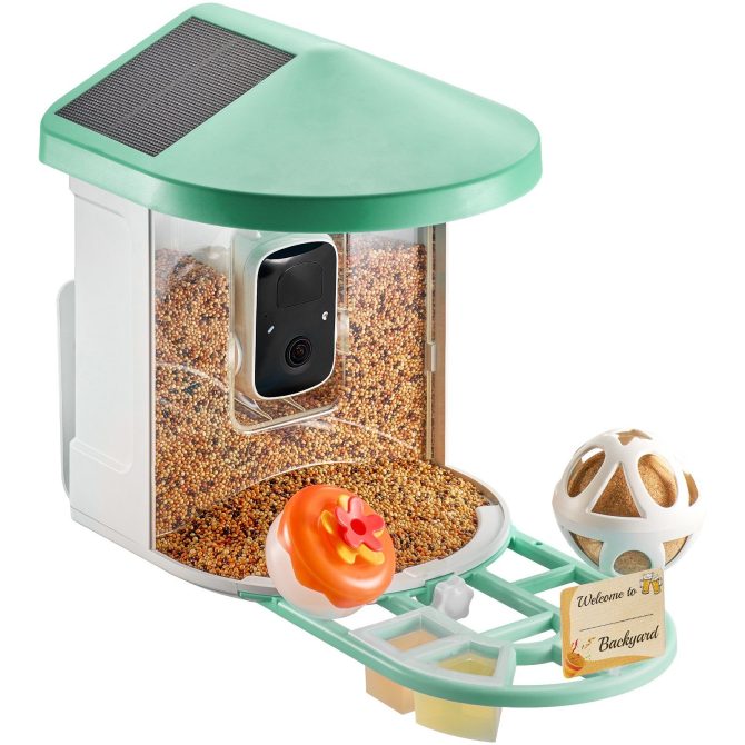 VEVOR Smart Bird Feeder with Camera AI Identify 10000+ Bird Specie Solar-Powered - Image 11
