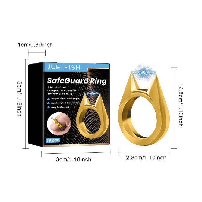 Jue-Fish Cat Ear Ring, Pair Rings For Men And Women Accessorize Fashion Trends With Accessory Rings - Image 2